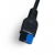 Type of plug: Blue and Black torberry